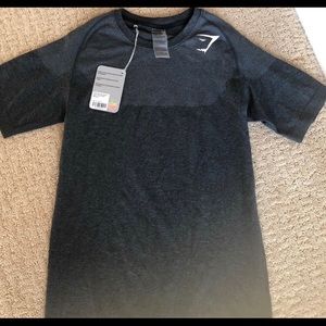 Gymshark Phantom Seamless T-shirt- Black Marl